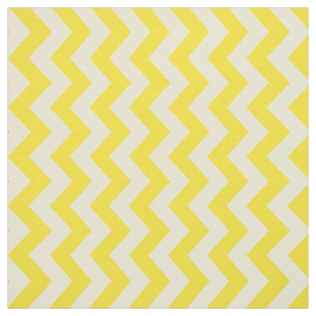 Golden Yellow Moroccan Moods Chevrons Fabric (Swatch)