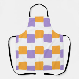 Golden Yellow Squares Apron