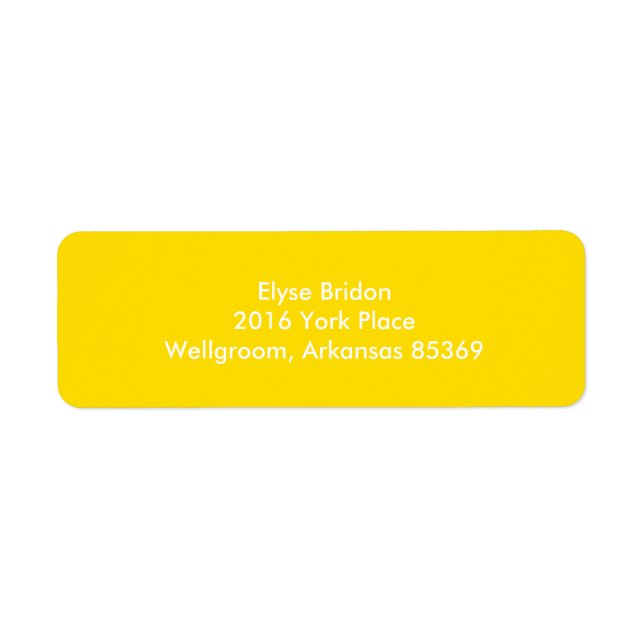 Golden Yellow Top Colour Coordinating (Front)