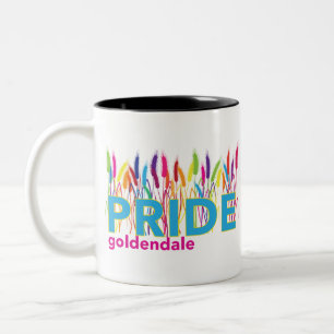 Goldendale PRIDE Swag Two-Tone Coffee Mug