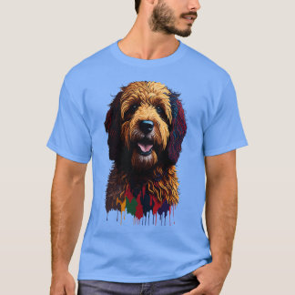 Goldendle dog face T-Shirt
