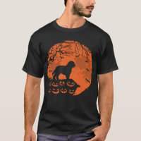 GoldenDoodle And Moon Halloween Dog Lover Gift