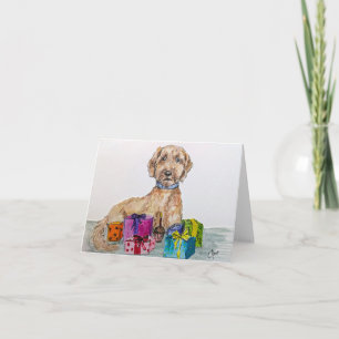 Goldendoodle Birthday Card