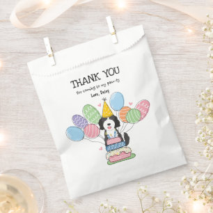 Goldendoodle Birthday Party Thank You Favour Bag