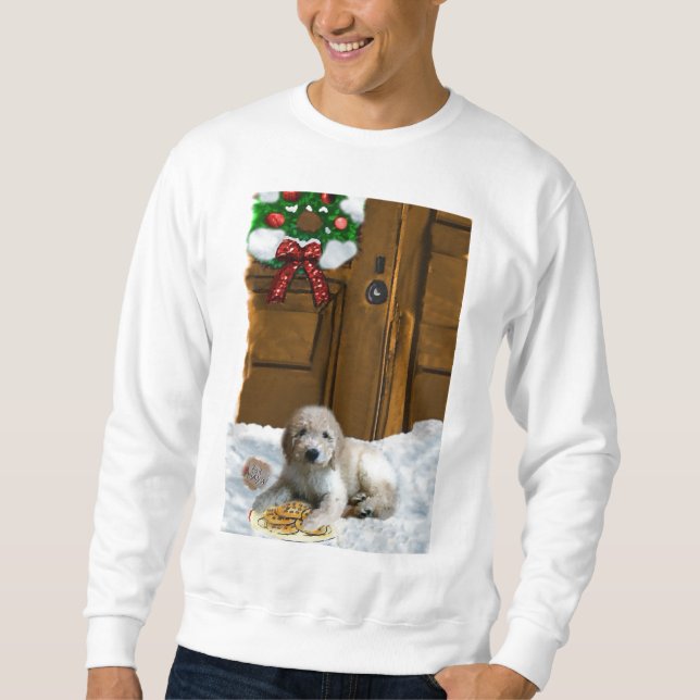 Goldendoodle Christmas Gifts Sweatshirt (Front)