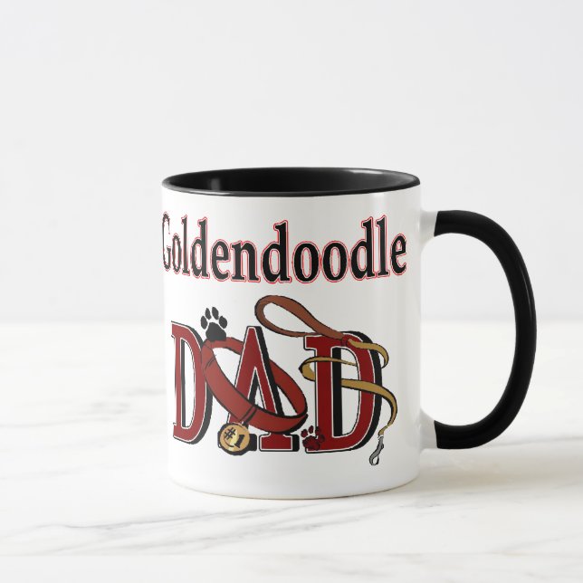 Goldendoodle Dad Gifts Mug (Right)