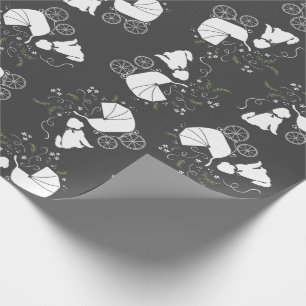 Goldendoodle Dog Baby Shower Genderless Wrapping Paper