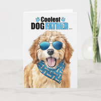 Goldendoodle Dog Coolest Dad Ever Father's Day