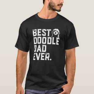 Goldendoodle Dog Dad Best Doodle Dad Ever Gift T-Shirt