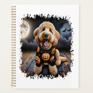 Goldendoodle Dog Halloween Planner