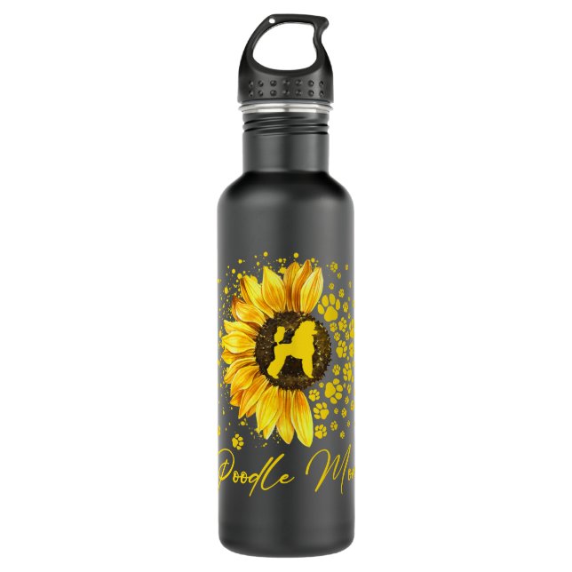 Goldendoodle Dog Mum Doodle  710 Ml Water Bottle (Front)