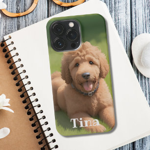 Goldendoodle Dog Personalized iPhone 13 Pro Case