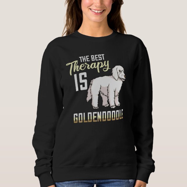 Goldendoodle Dog  Puppies Owner Sweatshirt (Front)