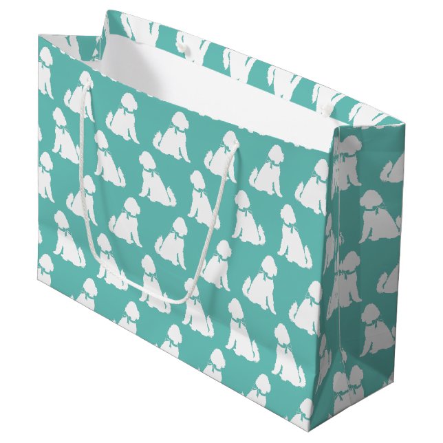 Goldendoodle Dog Puppy Labradoodle Large Gift Bag (Front Angled)