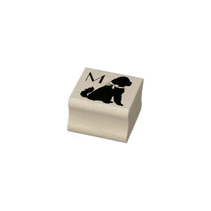 Goldendoodle Dog Puppy Labradoodle Rubber Stamp