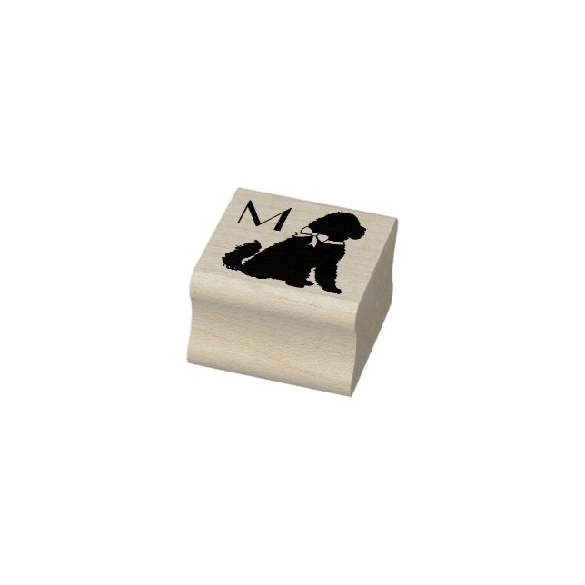 Goldendoodle Dog Puppy Labradoodle Rubber Stamp (Stamp)