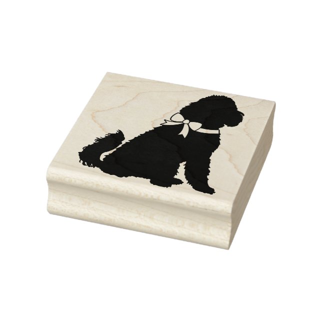 Goldendoodle Dog Puppy Labradoodle Rubber Stamp (Stamp)