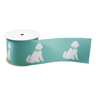 Goldendoodle Dog Puppy Labradoodle Satin Ribbon