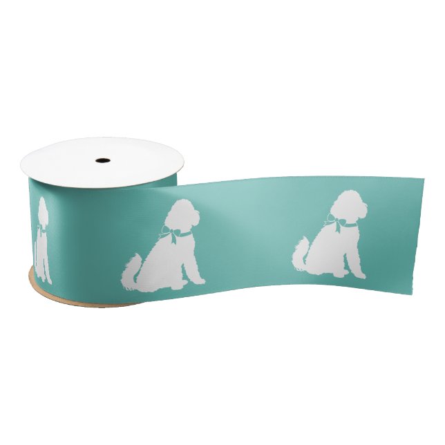 Goldendoodle Dog Puppy Labradoodle Satin Ribbon (Spool)