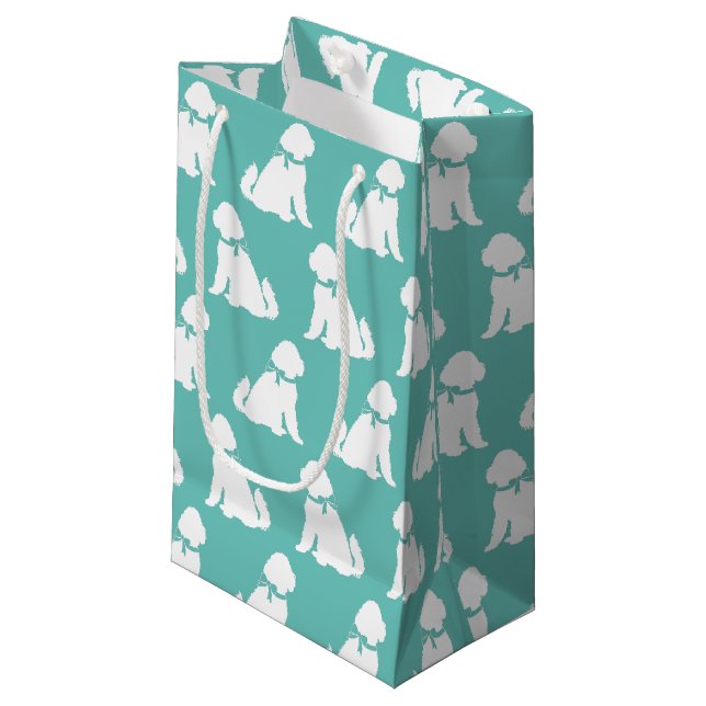 Goldendoodle Dog Puppy Labradoodle Small Gift Bag (Front Angled)