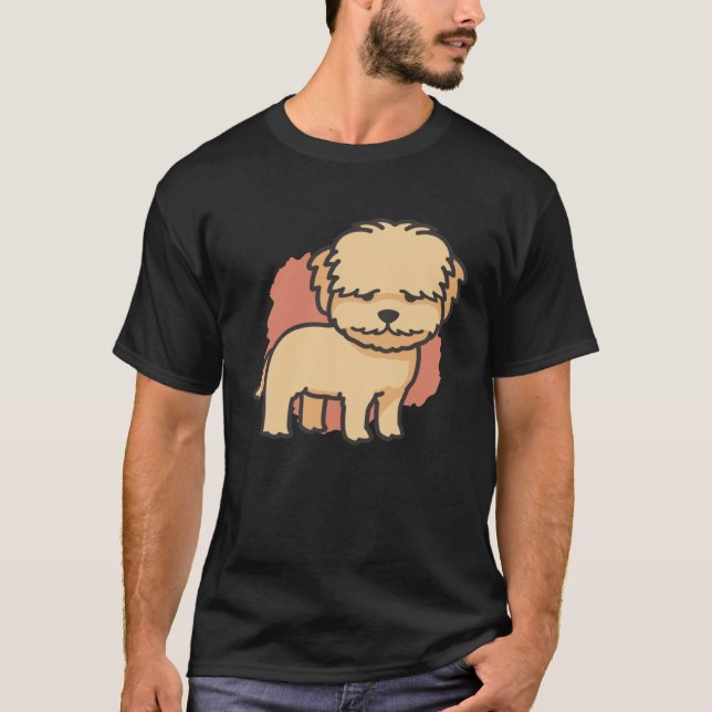 Goldendoodle dog T-Shirt (Front)