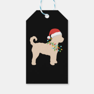 Goldendoodle Doodle Lights Necklace Puppy Gift Tags