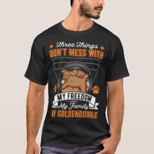 Goldendoodle Freedom Family Goldendoodle T-Shirt