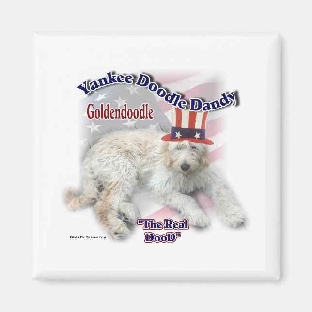 Goldendoodle Gifts Magnet (Front)