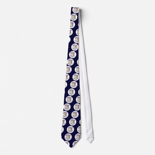 Goldendoodle Gifts Tie (Front)