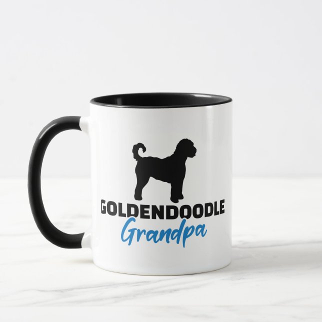 Goldendoodle Grandpa Mug (Left)