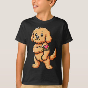 Goldendoodle I Love Grandma Funny Dog Tattoo T-Shirt