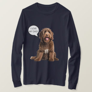 Goldendoodle Labradoodle Dog Dad gift Dog Lover T-Shirt