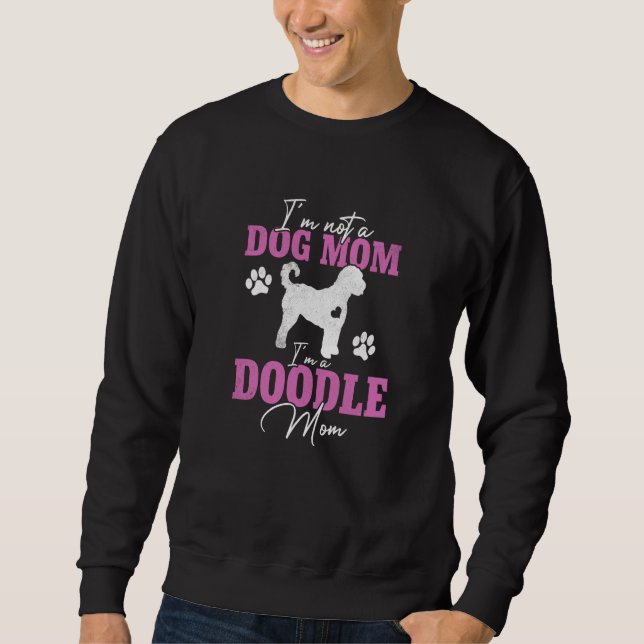 Goldendoodle Mom Women Dog Owners Cute Dog Mom Sweatshirt (Front)