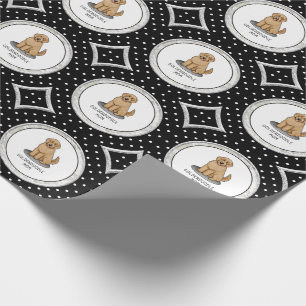 Goldendoodle Mum Doodle Mum (golden red) Dog mum Wrapping Paper