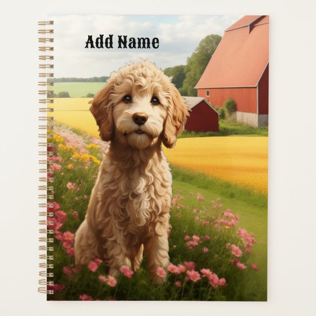 Goldendoodle Planner (Front)