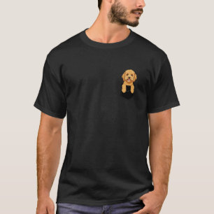 Goldendoodle Pocket Cute Dog Pet Lover Owner Men W T-Shirt