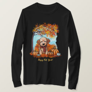 Goldendoodle Puppy Autumn T-Shirt