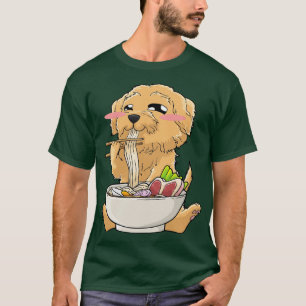 Goldendoodle Ramen Noodles Kawaii T-Shirt