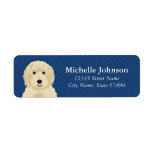 Goldendoodle Return Address Labels