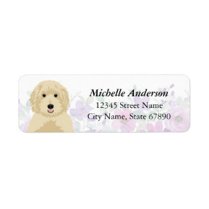 Goldendoodle Return Address Labels
