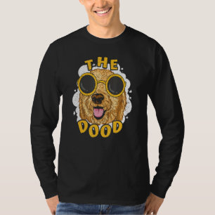Goldendoodle The Dood Cute For Dad Mum Kids Dog T-Shirt