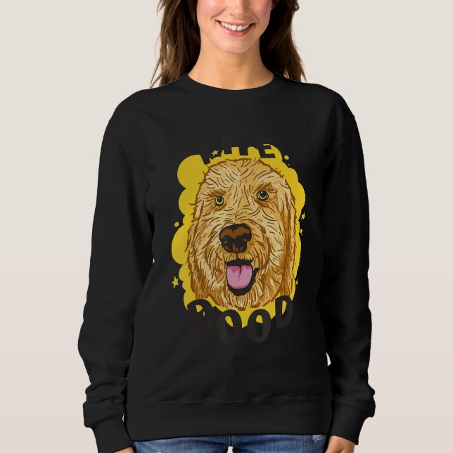 Goldendoodle The Dood Dad Mum Labradoodle Sweatshirt (Front)