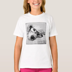 Goldendoodle With Glasses T-Shirt