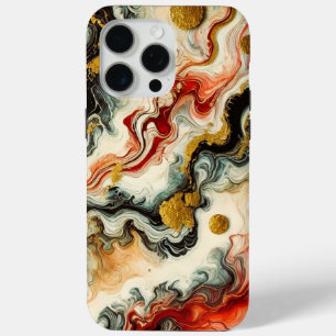 Goldene Flüsse iPhone 15 Pro Max Case