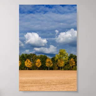 Goldener Herbst Poster