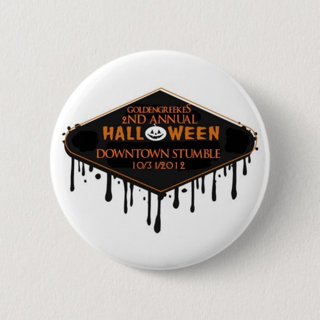 GoldenGreeke's 2nd Annual Halloween Stumble Pin (Front)