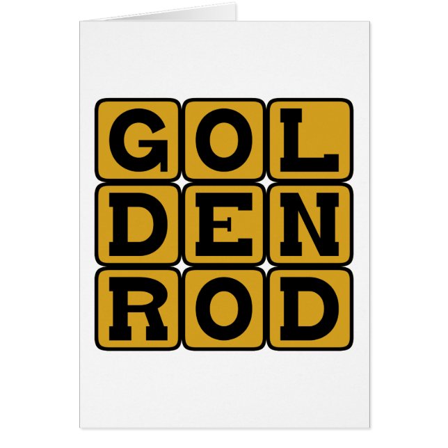 Goldenrod, Colour (Front)