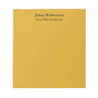 Goldenrod Colour Plain Elegant Professional Modern