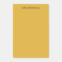 Goldenrod Colour Plain Elegant Professional Modern