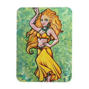 Goldens Belly Dancer Magnet